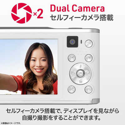 アイワ AIWA aiwa cam DCB コンパクトデジタルカメラ ホワイト JA4