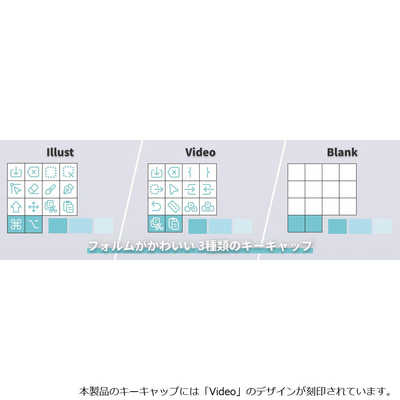 MOIMATE 映像制作・イラストレーター向け 片手デバイス CreatorPad