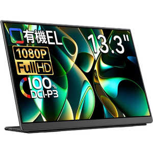 EHOMEWEI USB-Cڑ PCj^[ oCj^[ LV[Y [13.3^ /L@EL tHD(1920×1080) /Ch] LO-133NF