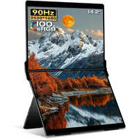 EHOMEWEI USB-C接続 2画面モバイルモニター Xシリーズ(タッチパネル