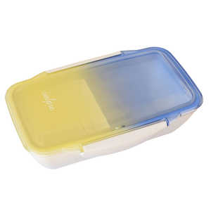Cielpre 1段ランチボックス500ml イエロー/サックス BILANC 393024 Cielpre 1段ランチボックス500ml イエロー/サックス BILANC 393024