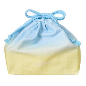 Cielpre ランチ巾着 イエロー/サックス BILANC 393086 Cielpre ランチ巾着 イエロー/サックス BILANC 393086