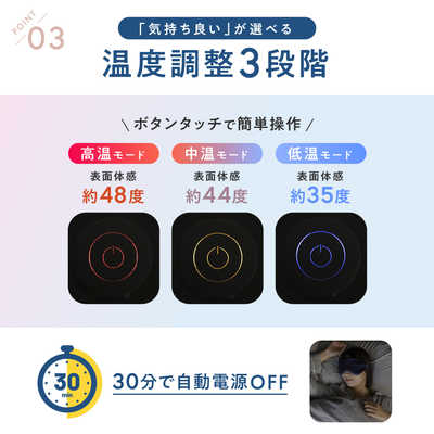 ルル nerugoo(ネルグー) 充電式ホットアイマスク サファイア