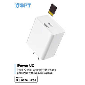 ティレイズ iPowerUC　iPhone用バックアップ　USB-Cポート SPT [1ポート] SPTIPUC