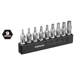 TOPEAK ツール Torx BitKit 9 トルクス ビットキット 9 TOL4610000000