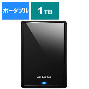 ADATA 外付けHDD [ポｰタブル型 /1TB] USB3.2 Gen1 HV620S ADATA ブラック [ポｰタブル型 /1TB] AHV620S-1TU31-CBK