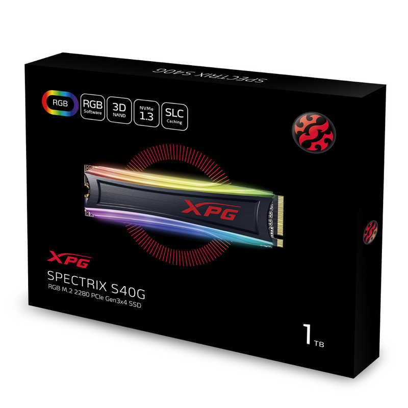 ADATA ADATA 内蔵SSD XPG SPECTRIX S40G [M.2 /1TB]｢バルク品｣ AS40G-1TT-C AS40G-1TT-C