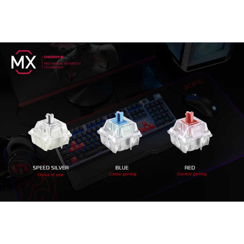 格安SALEスタート】 XPG SUMMONER CHERRY MX メカニカル ゲーミングキーボード RGB 100%アンチゴースト  マグネットリストレスト USBパスス discoversvg.com