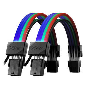 ADATA [ ɥå֥RGB LED 12 ] XPG PRIME ARGB EXTENSION CABLE - VGA ARGBEXCABLE-VGA-BKCWW