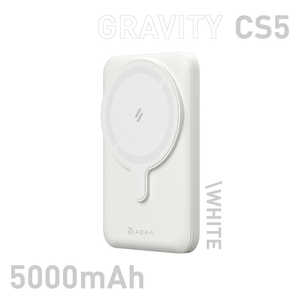 ADAMELEMENTS Magsafeб磻쥹 5000mAh ɵǽ ХХåƥ꡼ ۥ磻 APBADGVCS5WH