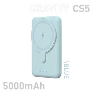 ADAMELEMENTS Magsafeб磻쥹 5000mAh ɵǽ ХХåƥ꡼ ֥롼 APBADGVCS5BL