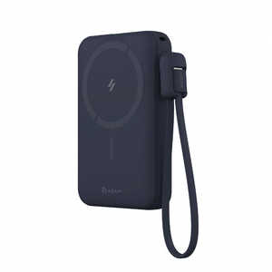 ADAMELEMENTS VIONTA C2 Pro Gray8-in-1 マグネット式モバイルバッテリー PD20W 10000mAh APBADVTC2PMI