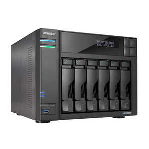 ASUSTOR NAS �Υ��ȥ졼��̵ / 6�٥��� AS6706T v2