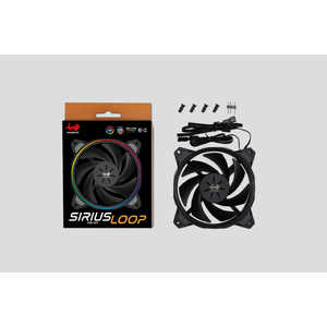 INWIN 120mmARGB ケースファンSirius Loop ASL120 1個単品製品 ASL120FAN-1PK