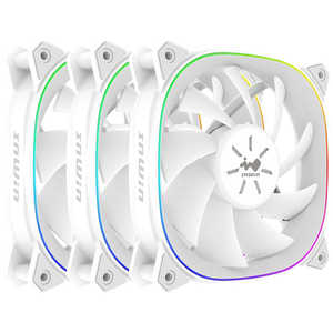 INWIN 120mmARGB �P�[�X�t�@��3�p�b�N���i �z���C�g FN-ASE120P-3PK