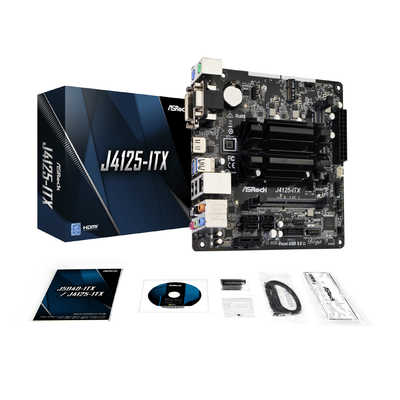 ASROCK マザーボード ［MiniITX /オンボード］ J4125-ITX の通販
