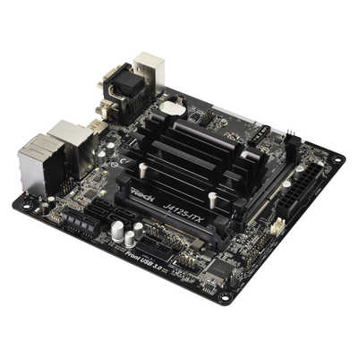 ASRock J4125-ITX マザーボード ASROCK マザーボード ［MiniITX /オンボード］ J4125-ITX の通販