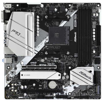 ASROCK マザーボード［MicroATX /Socket AM4］ B550M Pro4 の