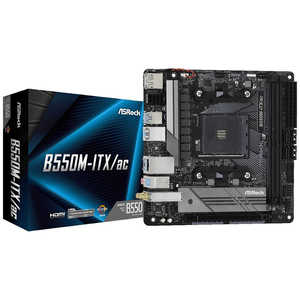 ASROCK マザーボード B550M-ITX/ac [MiniITX /Socket AM4] B550M-ITX/ac