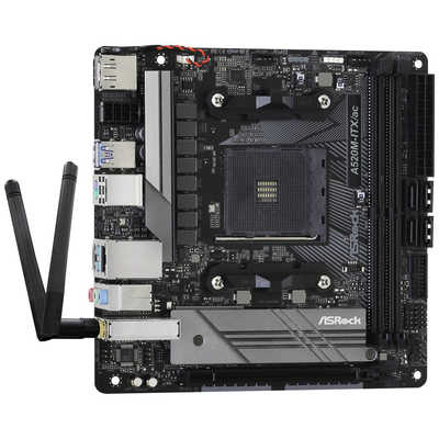 ASROCK マザーボード ［MiniITX /Socket AM4］ A520M-ITX/ac の通販
