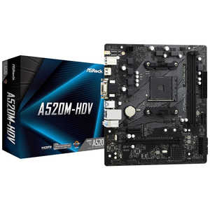 ASROCK マザｰボｰド A520M-HDV [MicroATX /Socket AM4]