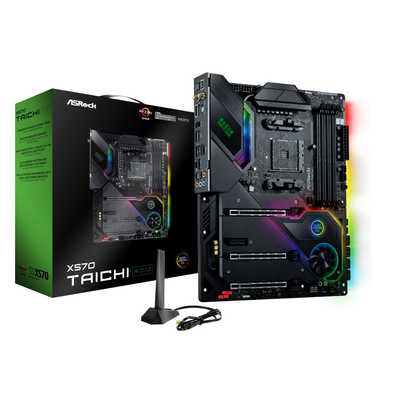 ASROCK マザーボード［ATX /Socket AM4］ X570 Taichi Razer Edition