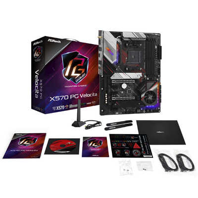 ASROCK マザーボード［ATX /Socket AM4］ X570 PG Velocita の通販