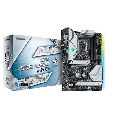 ASROCK マザーボード［ATX /LGA1200］ Z590 Steel Legend WiFi 6E の