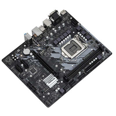 ASRock B560M マザーボード Micro ATX + i7 8600k ASROCK マザーボード ［MicroATX /LGA1200］ B560M-HDV の通販