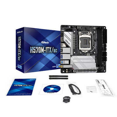 asrock h570 itxマザーボード H570M-ITX/ac | ASRock(アスロック) LGA 1200 Intel H570 Mini
