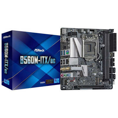ASROCK マザーボード ［MiniITX /LGA1200］ B560M-ITX/ac の通販