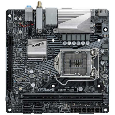 ASROCK マザーボード ［MiniITX /LGA1200］ B560M-ITX/ac の通販