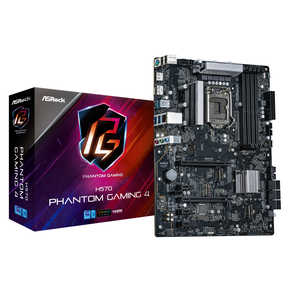 ASROCK マザーボード［ATX /LGA1200］ H570 Phantom Gaming 4