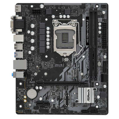 ASRock　MicroATXマザーボード　H510M-HDV/M.2　LGA1200 ASROCK マザーボード ［MicroATX /LGA1200］ H510M-HDV/M.2 の通販