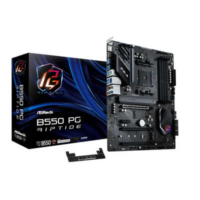 ASROCK マザーボード［ATX /Socket AM4］ B550 PG Riptide の通販 