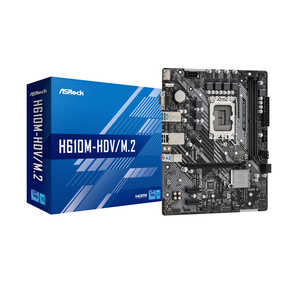 ASROCK マザーボード ［MicroATX］ H610M-HDV/M.2