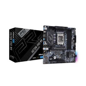 ASROCK マザーボード［MicroATX /LGA1700］ H670M Pro RS