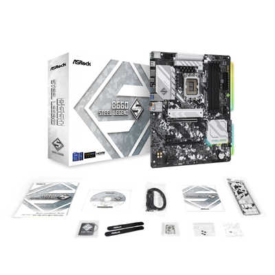 ASRock B660 Steel Legend マザーボード ASCII.jp：ASRock、B660チップセットを搭載したコンパクトな