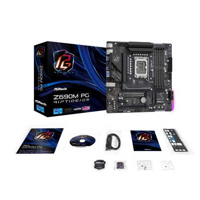 ASROCK マザーボード［MicroATX /LGA1700］ Z690M PG Riptide/D5 の 