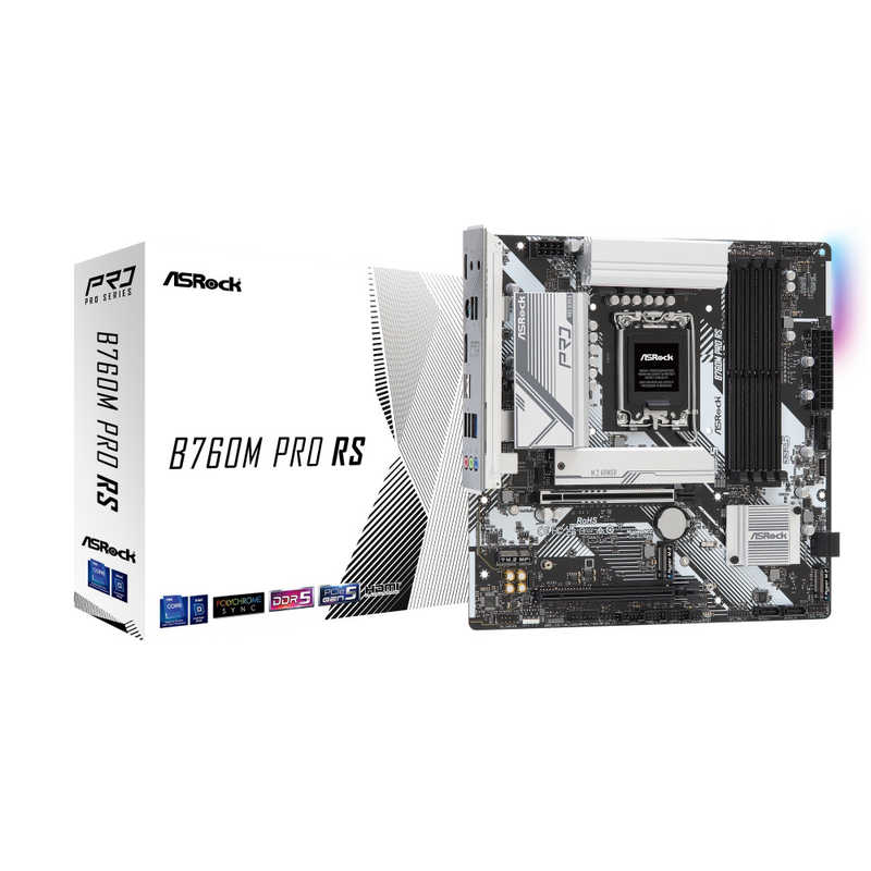 ASROCK ASRock B760M Pro RS B760MProRS ［MicroATX］ B760MPRORS の