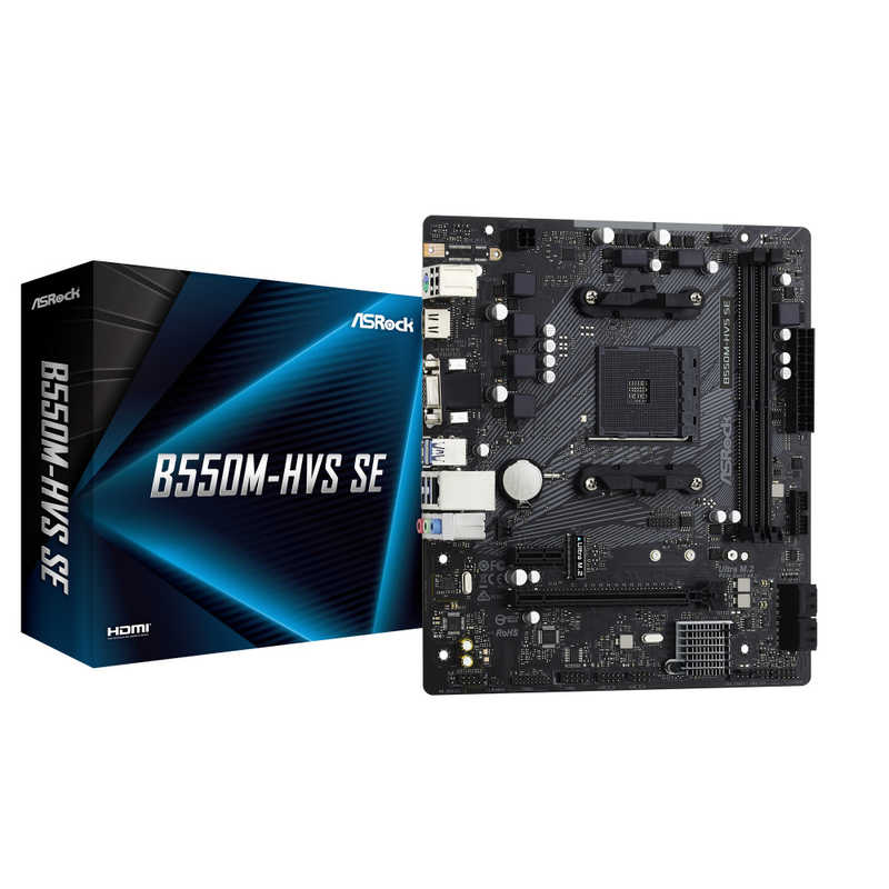 ASROCK ASROCK マザーボード［MicroATX］ B550M-HVS SE B550M-HVS SE