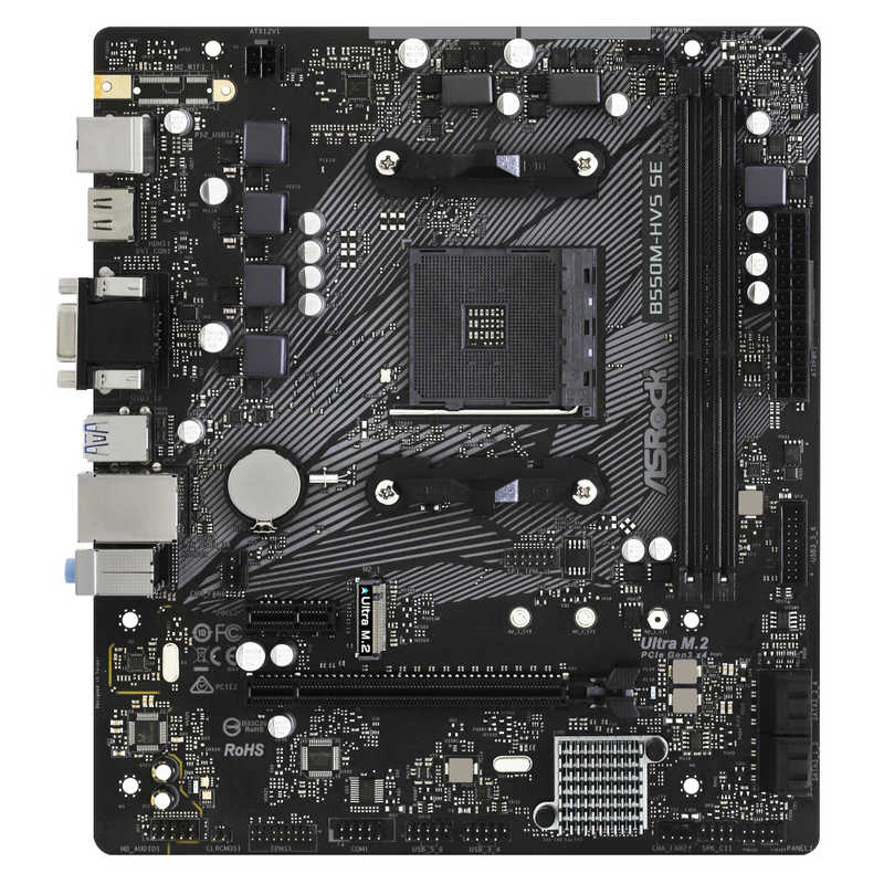 ASROCK ASROCK マザーボード［MicroATX］ B550M-HVS SE B550M-HVS SE