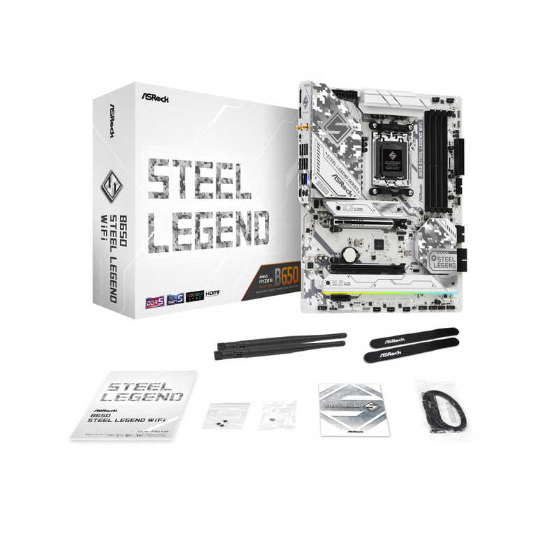 ASROCK ASROCK マザーボード［ATX］ B650 Steel Legend WiFi B650 Steel Legend WiFi