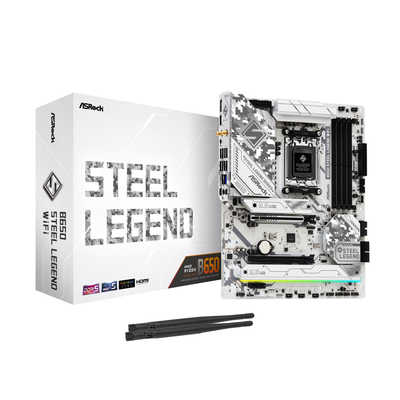 ASRock B650 Steel Legend Wi-Fi 24年6月購入 ASRock > B650E Steel Legend WiFi
