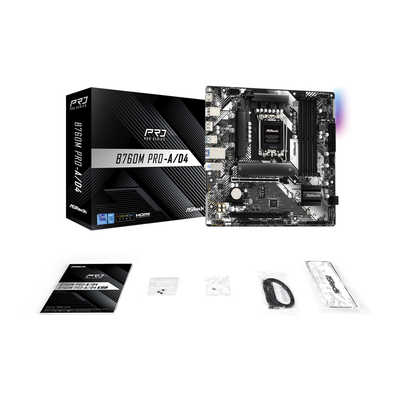 ASROCK マザーボード［MicroATX］ B760M Pro-A/D4 の通販 - カテゴリ
