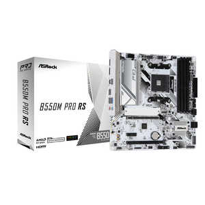 ASROCK マザーボード (Socket AM4)　ホワイト ［MicroATX］ B550M Pro RS