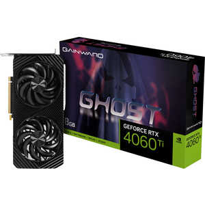 GAINWARD RTX 4060 Ti GHOST GeForce RTX꡼ /8GBϡ֥Х륯ʡ NE6406T019P1-1060B-G