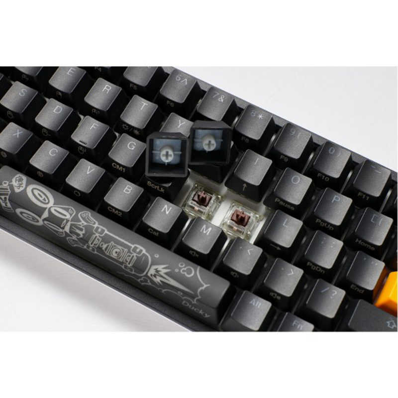 DUCKY ゲｰミングキｰボｰド One 2 SF RGB 65% 静音赤軸(英語配列) [USB /有線]  dk-one2-rgb-sf-silentred