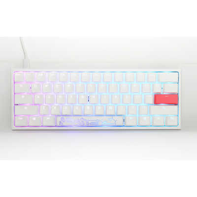 Ducky ゲーミングキーボード One 2 Mini Pure White RGB 60% シルバー