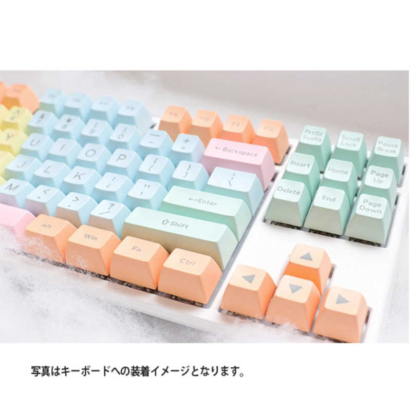 Ducky Ducky キーキャップセット 108 Key Cotton Candy SAプロファイル COTTONCANDYKEYCAPSET COTTONCANDYKEYCAPSET